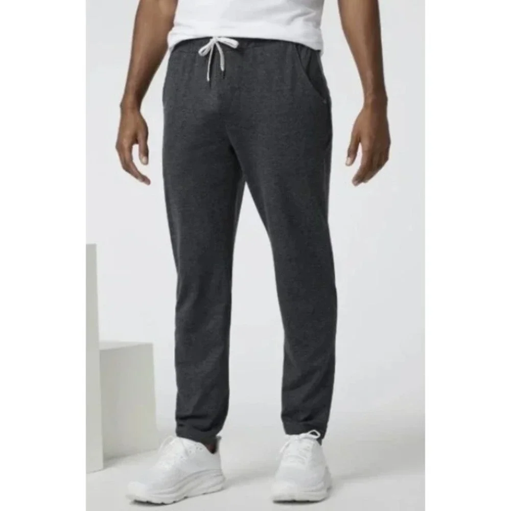 Vuori Ponto Performance Pant Mens Medium Charcoal Heather Grey V418 Joggers